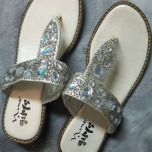 Sparkley Nina sandals
